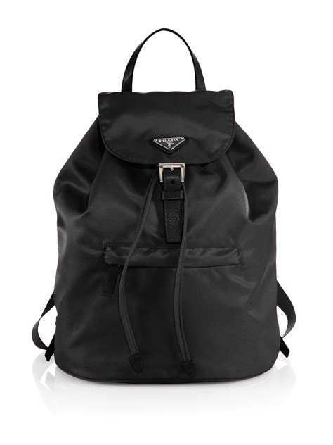 prada small leather backpack 80s|prada backpack nylon for women.